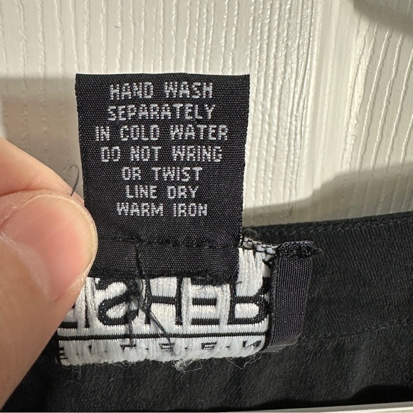 Eileen Fisher 100% silk maxi shift dress, size 1,‎ black - Picture 3 of 7